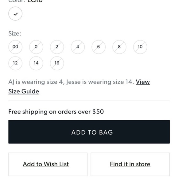 NWT Jane Short by KUT From The Kloth in Ecru Size 10 - Picture 5 of 12